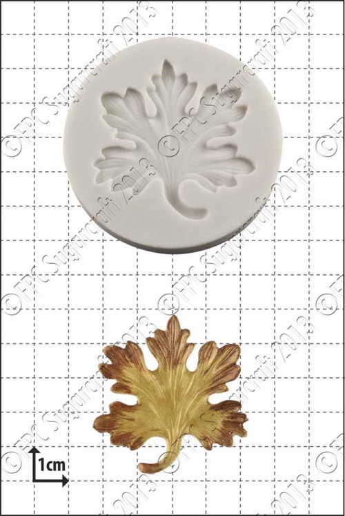 'Stylised leaf' Silicone Mould